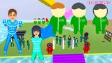 Yuta Tolong Mio Dari Jebakan Topeng Hitam Squid Game | Sakura School Simulator @Ebi Gamespot