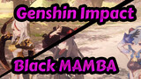 [Genshin Impact/MMD] Hu Tao&Ganyu&Ningguang - Black MAMBA (aespa)