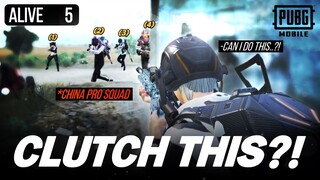 OMG! ATHENA vs CHINA PRO SQUAD😱 | A match that everyone thought I'd lose..!