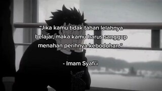 Nasehat imam Syafi'i