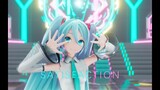 【VOCALOID MMD／4K／60FPS】Hatsune Miku【Satisfaction】