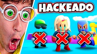 Me han HACKEADO...❌😱 skins PERDIDAS 😭!! (La ruina x100 Ruletas) - Stumble Guys TEKENDO