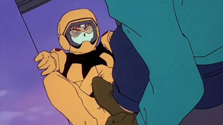 [Mobile Suit Gundam] "The Masked Man Who Got Kicked in the Crotch" ~