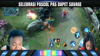 PASCOL SELEBRASI DAPET SAVAGE  !!