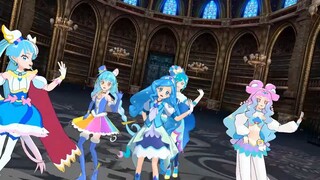 【MMDプリキュア】キュアスカイ＆キュアスパイシー＆キュアラメール＆キュアフォンテーヌ＆キュアコスモでガチ百合の女王