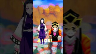 Who Is Stronger| 3v3 tanjiro 👹👑☀🆚 inosuke 😤☠️🐗 Kanae🦋🆚Doma👹🧊 Kanao 🌸⚔🦋 🆚Nezuko 🎀👹🩸