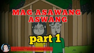 PART 1 | MAG ASAWANG ASWANG | TAGALOG HORROR ANIMATION