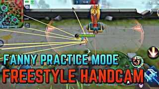 FANNY PRACTICE MODE HANDCAM | TOP GLOBAL FANNY