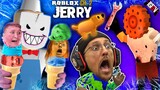 Roblox JERRY & GEARHEAD Escape!  SAVE Puppy from Ice Scream Man (FGTeeV in Factory Floor Ch 2)
