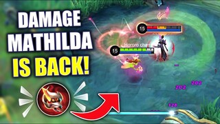 DAMAGE MATHILDA IS BACK WITH GLOWING WAND?