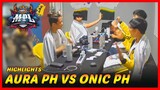 [HIGHLIGHTS]  Onic PH vs Aura PH | MPL-PH S6 Quarterfinals - MLBB