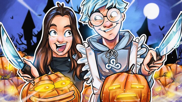 PUMPKIN CARVING WITH MY GIRLFRIEND!!! (Halloween Special)