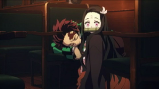 Nezuko giúp Tanjiro thoát khỏi giấc mơ - Kimetsu yaiba