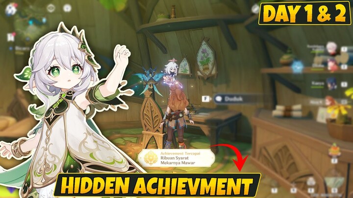 Hidden Achievement "Ribuan Syarat Mekarnya Mawar" Sumeru - Genshin Impact v3.0