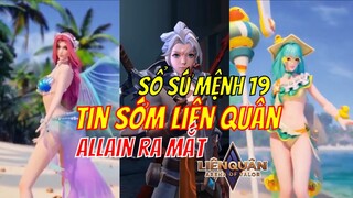 Tin Sớm Liên Quân: Mở Bán Allain 13888 Vàng - Sổ Sứ Mệnh Mùa 19 - Annette và Lauriel Tiệc Bãi Biển