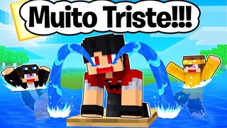 P3DRU está muito TRISTE no Minecraft