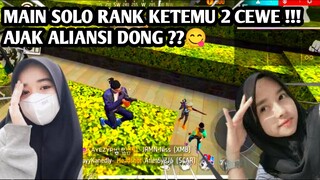 GW SOLO RANK TIBA TIBA KETEMU CEWEK-CEWEK CANTIK - FREE FIRE