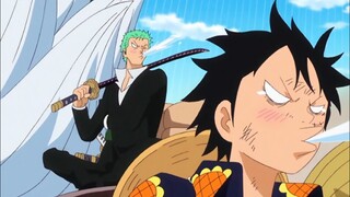 LUFFY E ZORO RINDO DA VOZ DO PIKA 🤣 One Piece