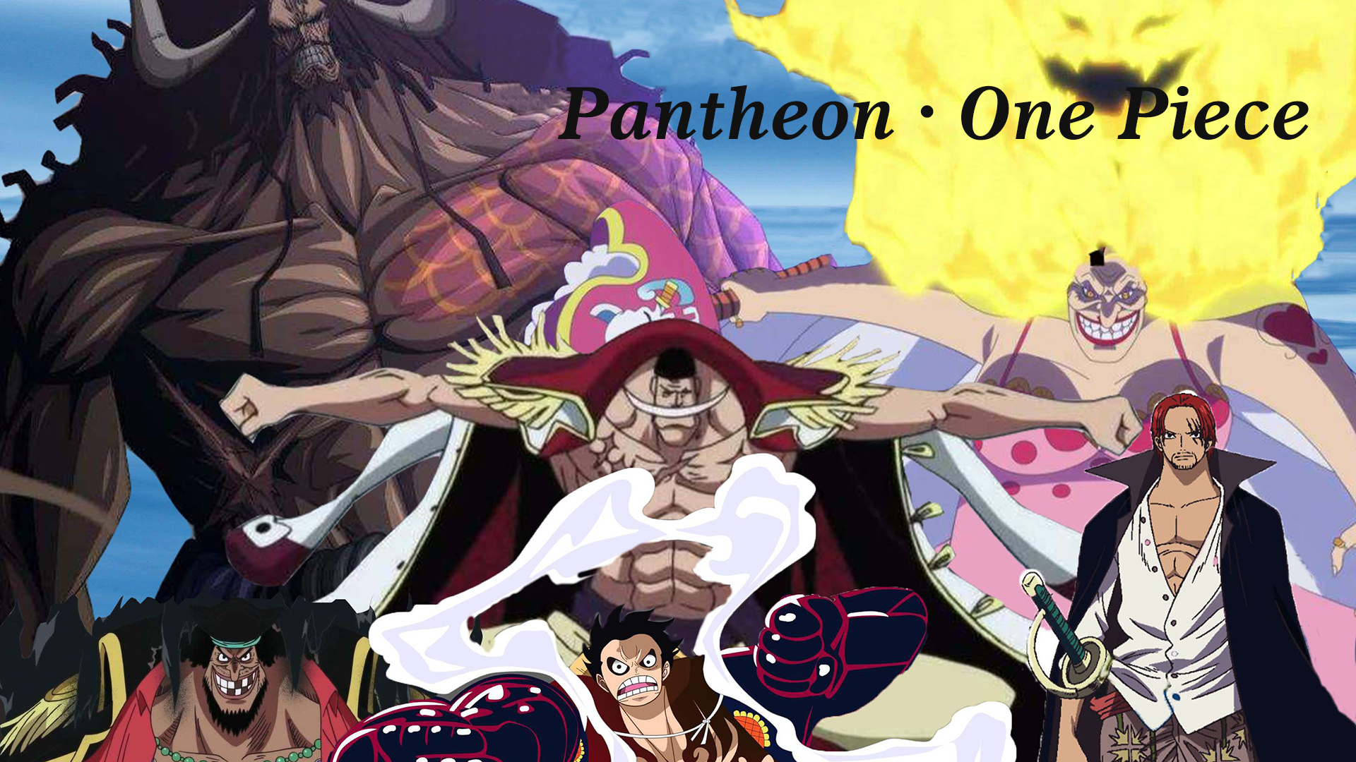 One Piece New Lyrics Of Legend Of Gods For 4 Emperors In One Piece Bilibili