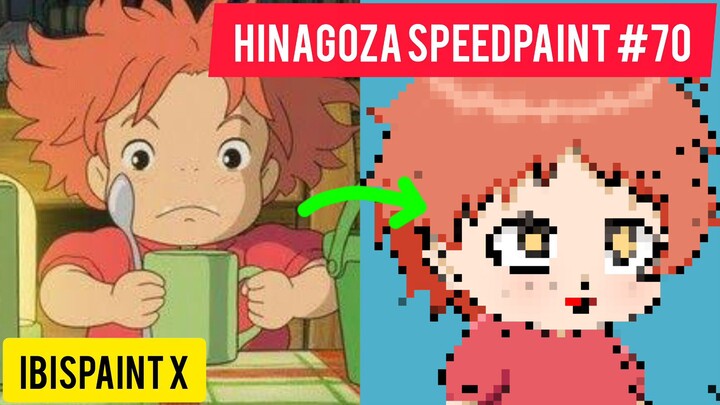 Ponyo [HinaGoza Speedpaint #70]