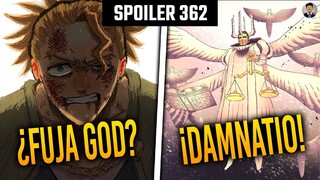 BLACK CLOVER 362 SPOILER | El DESARROLLO de SEKKE (FUJA) 🚬 ¡¡DAMNATIO PALADÍN vs los BLACK BULLS!!