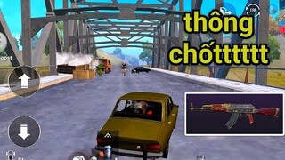 PUBG Mobile - Trên Tay Skin AKM Quốc Dân No Scope | Thông Chốt Chặn Cầu Cực Nhanh