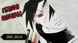 SPEED DRAWING ITACHI UCHIHA | NARUTO SHIPUDEN