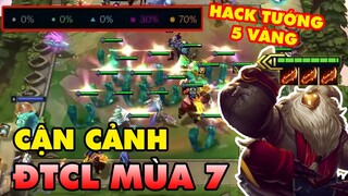 CẬN CẢNH GAMEPLAY ĐẤU TRƯỜNG CHÂN LÝ MÙA 7 - BARD HACK TƯỚNG 5 VÀNG SIÊU BÁ ĐẠO | ĐTCL SET 7