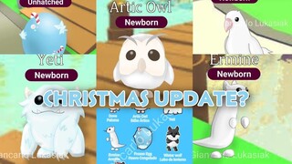 roblox: ADOPT ME CHRISTMAS UPDATE?! [ FROZEN EGG? ]