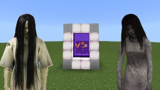 CARA MEMBUAT PORTAL SADAKO VS KAYAKO - MINECRAFT