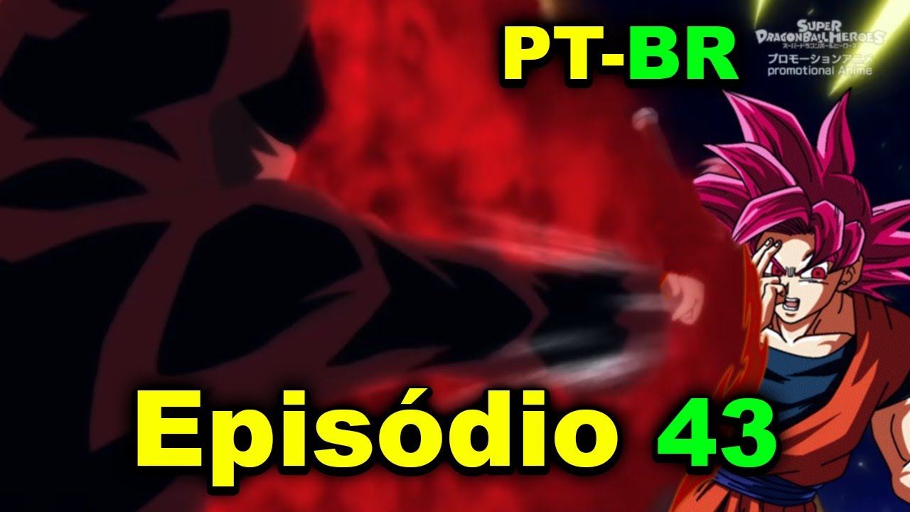 EPISÓDIO 36 DUBLADO - SUPER DRAGON BALL HEROES FULL HD PT BR 