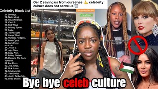 Gen Z are BLOCKING Celebrities because of THIS.. *its getting SERIOUS*