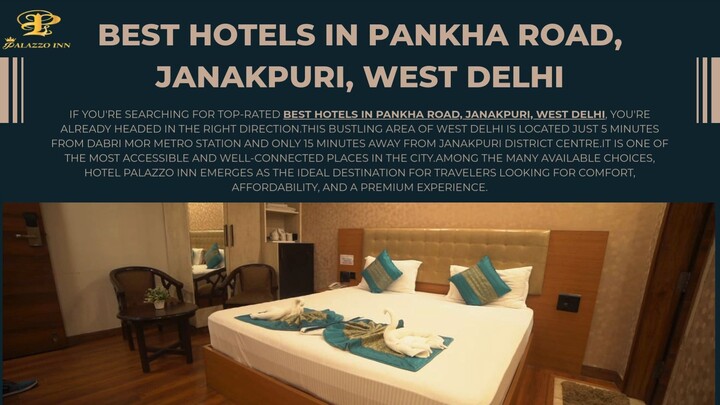 Best Hotels in Pankha Road, Janakpuri, West Delhi