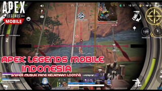 Sniper Musuh Yang Kelamaan Looting | Apex Legends Mobile - INDONESIA