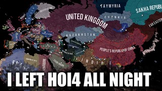 I left HOI4 all night, What's the most it can happen?