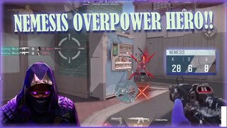 NEMESIS 28 KILLS WITH MY GAMEPLAY!!! HYPER FRONT PRO RANKED