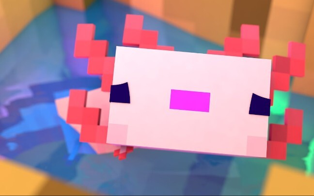 Axolotl!!!- Animasi Minecraft