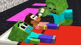 Monster School: Family Zombie Poor and Family Herobrine Sinister - Sad Story - Minecraft Animation