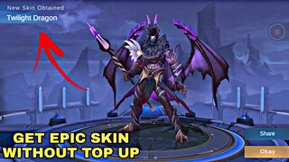 GET EPIC SKIN WITHOUT TOP UP | MOBILE LEGENDS | ROSES | VALENTINES EVENT | FREE