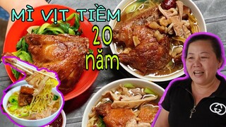 Ngon rẻ chất lượng MÌ VỊT TIỀM chị Yến hơn 20 năm chỉ bán 1 ngày trong tuần