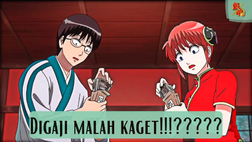 Gintama - Digaji Malah Kaget!!!????