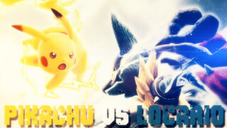 [AMV|Pokemon]Pikachu VS Lucario|BGM: State Champs - Elevated