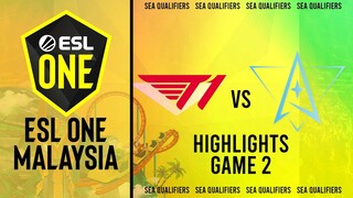 Game 2 Highlights: T1 vs Polaris Esports | ESL One Malaysia 2022 Southeast Asia