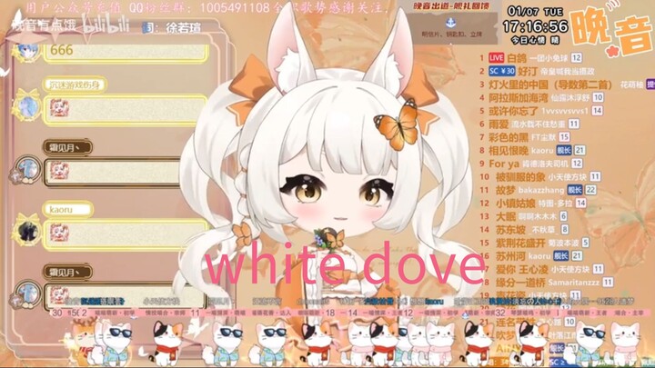 Sing softly at first, then stun everyone with the high notes - White Dove晚音-白鸽