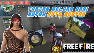 COSPLAY BUNDLE!! TARZAN KELUAR DARI HUTAN!! FREEFIRE INDONESIA