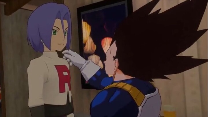 [Delicious/ Dragon Ball] Vegeta becomes a Pokémon master [VRChat/Voice Simulation]