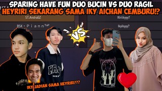 SPARING HAVE FUN PARA SELEB TIKTOK DUO RAGIL ANDRA & PIAN VS HEYRIRI & IKY YANG BARU JADIAN🥰