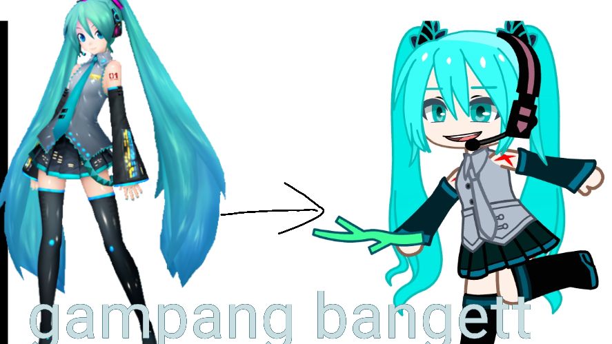 Hatsune Miku Gacha club oc