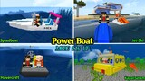 Power Boat Addon - 4 Perahu Terbaik di Minecraft PE (1.16 UP)