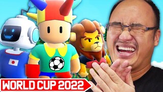 J'ai obtenu les skins LÉGENDAIRES de la World Cup 2022 sur Stumble Guys !